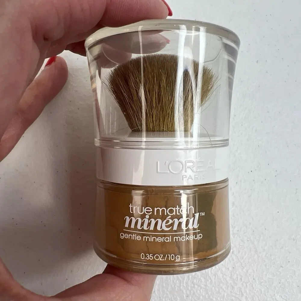 L'Oreal True Match Naturale Mineral‎ Powder Foundation Caramel Beige W7 NEW
